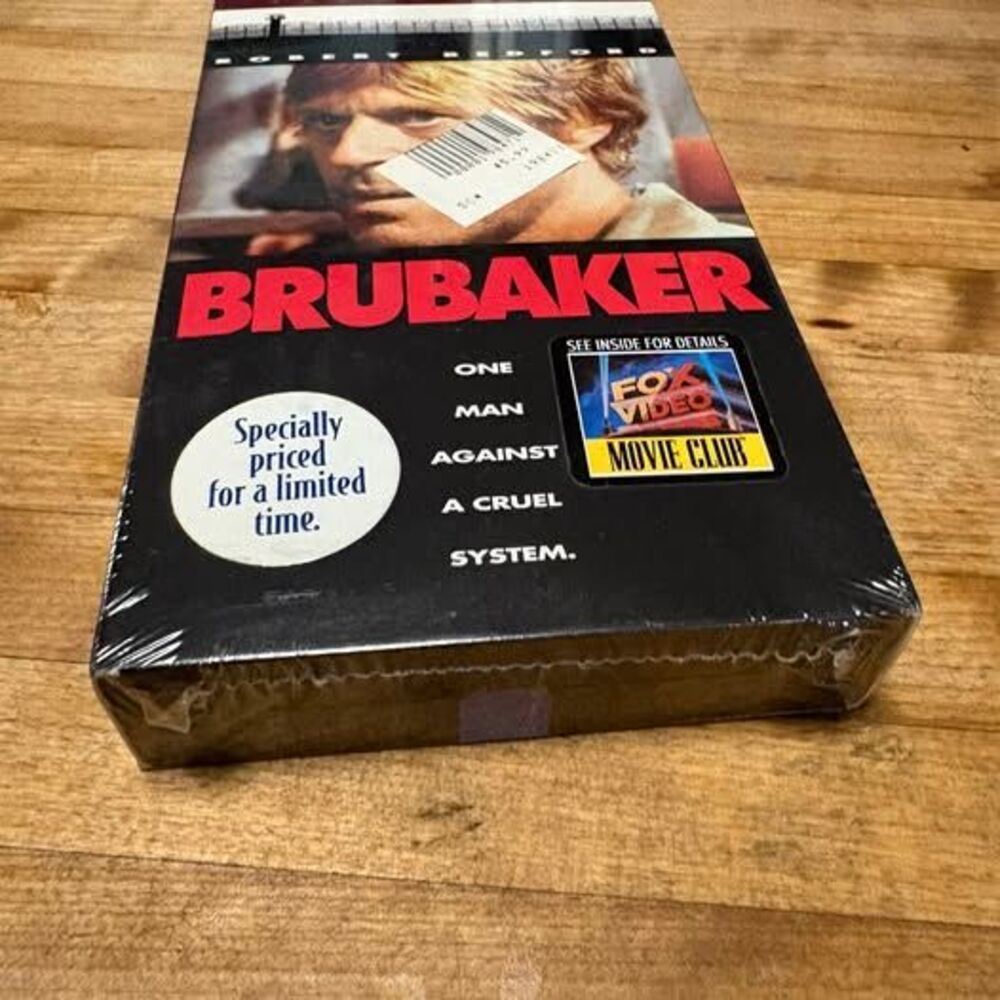 Brubaker VHS new Movie Robert Redford - Picture 2 of 3